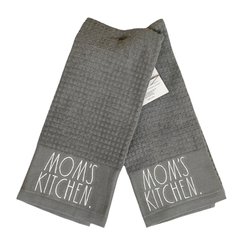 ⭐️SALE⭐️ NEW Rae Dunn MOM’S KITCHEN. Set of 2 Kitchen Towels